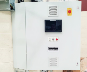 Bespoke BMS Control Panels to serve our Ventilation Systems